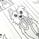*Ooly Undercover Art Hidden Pattern Colouring Activity Art Cards - Dog Days
